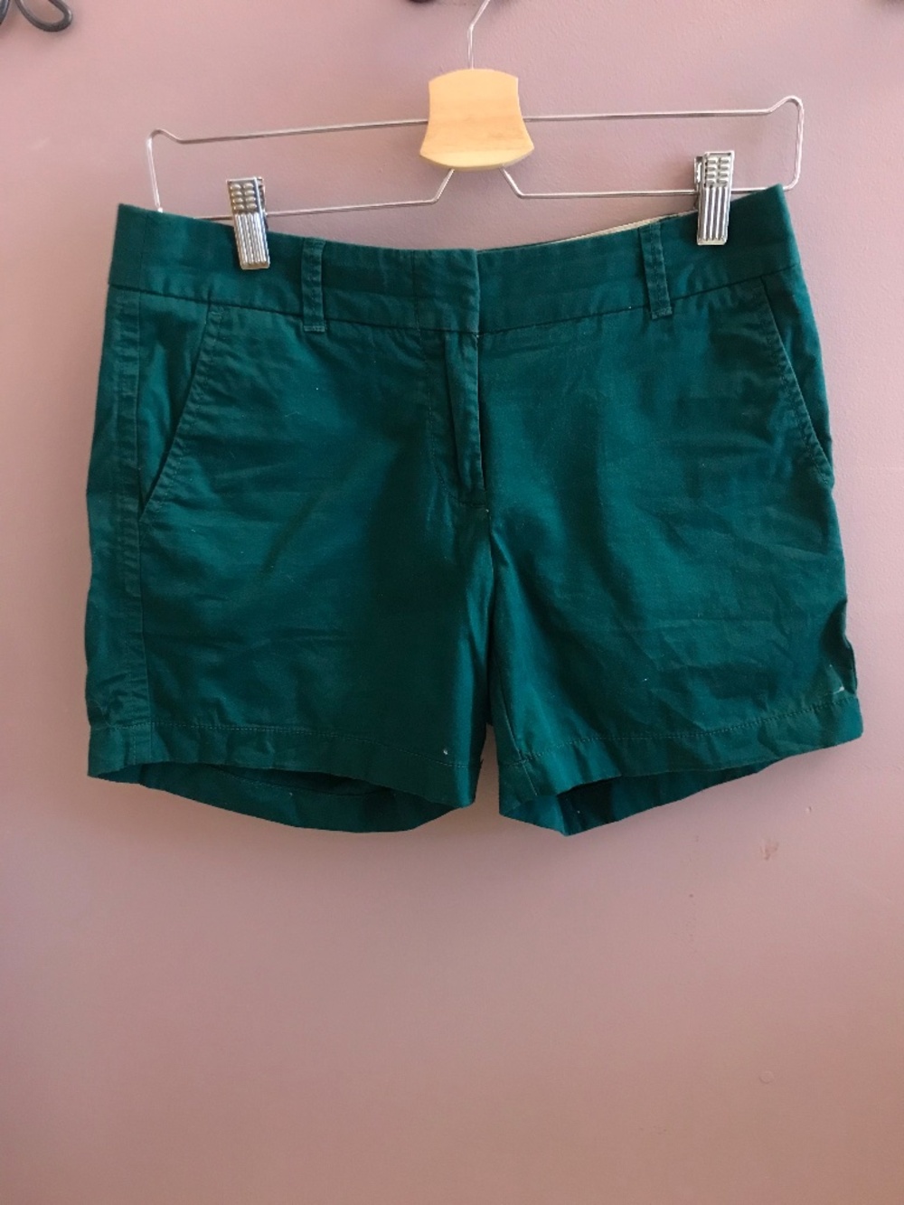 J.Crew Factory Broken-In Chino shorts in green